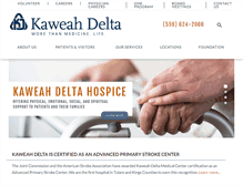 Tablet Screenshot of kaweahdelta.org